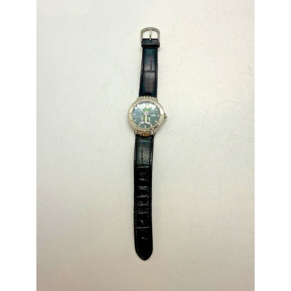 Marvin The Martian Armitron Watch Looney Tunes Warner Bros 1994 2200/140 Black - Picture 3 of 7